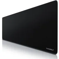 Titanwolf Gaming Mauspad XXXL Speed Mousepad 1200 x 400 x 3 mm, große Tischunterlage, rutschfest, abwaschbar, Geschwindigkeit & Präzision, Alpha