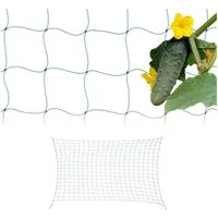 relaxdays Rankhilfe Ranknetz 200 x 500 cm 2er Set, 2 St., 2er Set