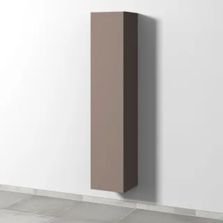 Sanipa 3way Hochschrank mit 1 Tür, Taupe-Matt SP1081T
