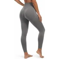 Smilodox Leggings Elin, Butt Lift Sporthose, Highwaist V-Shape Gym Leggings Shaped Fit Squatproof Seamless Trainingshose Sport Yoga Alltag