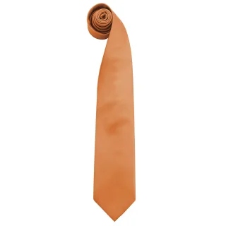 Premier Mens "Colours" Einfarbige Mode-/Business-Krawatte (2er-Pack) (Orange)