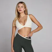 MP Damen Tempo Triangle Sport-BH - Cremeweiß - XXL