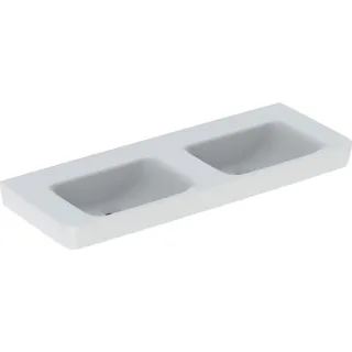 Geberit Renova Plan Doppelwaschtisch 130x48cm 501713008