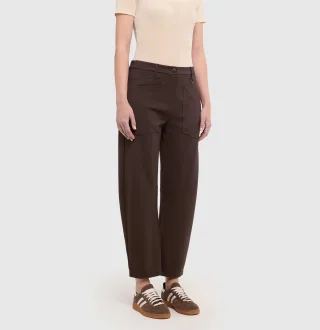 MAC - MAC JEANS - BAGGY SMART, Light Jersey braun - Gr. - 40