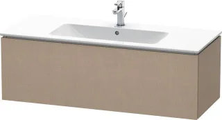 Duravit L-Cube Waschtischunterbau wandhängend Leinen Matt 1220x481x400 mm - LC614307575 LC614307575