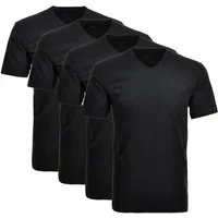 RAGMAN T-Shirt Herren T-Shirt 4er Pack Baumwolle (Packung, 4er Pack)