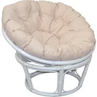 Home affaire Rattanstuhl Papasansessel, aus geflochtenem Rattan, in verschiedenen Größen (80-110 cm)