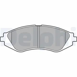Delphi Bremsbel?ge vorne Chevrolet Daewoo LP1779