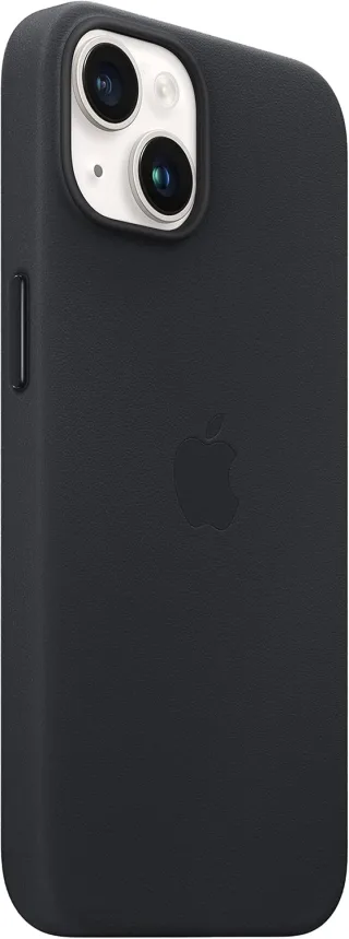 Apple Leder Case mit MagSafe [für iPhone 14] mitternacht