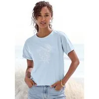 Vivance T-Shirt mit Frontdruck aus hochwertiger Bio-Baumwolle