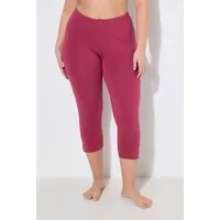 Ulla Popken Funktionshose Caprihose 7/8-Länge Elastikbund