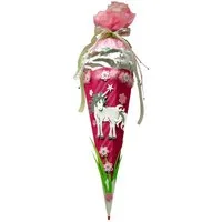 Schultüte Roth Schultüten-Bastelset mit Moosgummiteilen, Einhorn - Bastelset