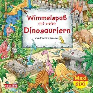 Maxi-Pixi Nr. 98: Wimmelspaß mit vielen Dinosaurier [Broschiert] [2012] Krause Joachim