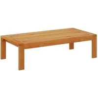 vidaXL Sofaelement Gartentisch 100x50x27 cm Massivholz (1 St)