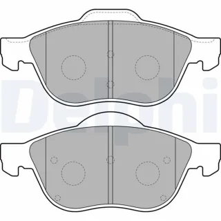 Delphi Bremsbel?ge vorne Toyota Avensis T22 mit Anti-Quietsch-Blech