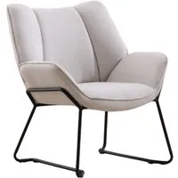 CHAIRUS Sessel Relaxsessel Ohrensessel Freizeitsessel Polsterstuhl mit Metallbeinen (1-St), Gepolsterter Lehnensessel für Wohnzimmer, Schlafzimmer