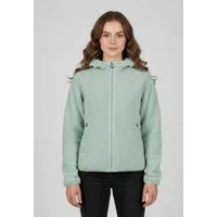 CMP Kapuzenplüschjacke mit Reißverschluss, leicht, atmungsaktiv, normale Länge