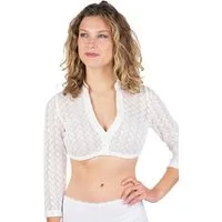MarJo Dirndlbluse Dirndlbluse - ARESING - offweiß