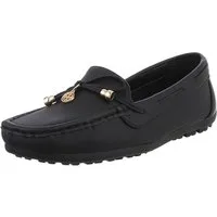 Ital-Design Elegante Mokassins für Damen – Komfort & Stil Slipper (89319076) Flach Mokassins in Schwarz