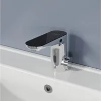 Bernstein Waschtischarmatur 3002S Chrom Dual-Sensor und LED-Anzeige
