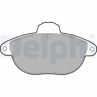 Delphi Bremsbel?ge vorne Citroen Xantia LP1611