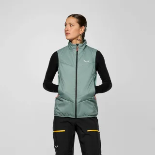 SALEWA - Ortles Hybrid TirolWool® Air Weste Damen - Blau (Gr.42)