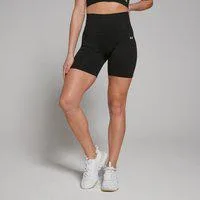 MP Damen Shape Nahtlose Radlerhose — Schwarz - XS