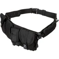 MFH Koppelgürtel Hüftgurt, mit 6 Taschen, ca. 5,5 cm, schwarz