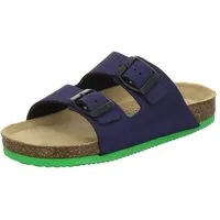 AFS-Schuhe 110047 Zweischnaller Pantolette für Jungen und Mädchen aus Leder
