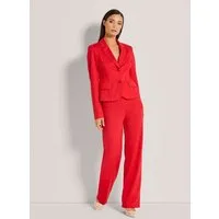 MADELEINE Kurzblazer Taillierter Jerseyblazer, Viskose Unifarbenes Design mit klassischem Reverskragen