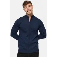 Indicode Strickjacke Herren Lau Herrenstrickjacke