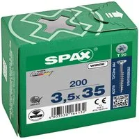 SPAX Schrauben-Set Universalschraube HI.FORCE, Senkkopf, WIROX, T-STAR plus Teilgewinde
