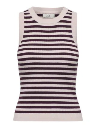 JDY - Strick-Tanktop lila/pink - Gr. - S