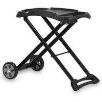BBQ-Toro Grillablagetisch Grilltisch für Gasgrill, faltbarer Rollwagen für Grill, Tragbarer Gril