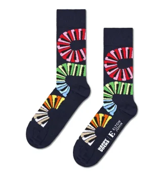 happy socks - Piano Notes Sock Blau - Gr. - 38
