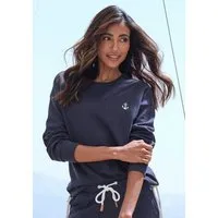 H.I.S Sweater mit Tunnelzug am Bündchen, Loungewear