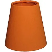 Dirk Davids Leuchten GmbH Lampenschirm Lampenschirm Aufstecker Orange Kronleuchter Klemmschirm