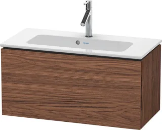 Duravit L-Cube Waschtischunterbau wandhängend Nussbaum dunkel Matt 820x391x400 mm - LC615702121 LC615702121