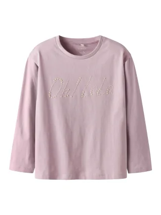 NAME IT - NKFRIKU LS NREG TOP BOX keepsake lilac - Gr. - 140
