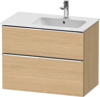 Duravit D-Neo Waschtischunterbau wandhängend Natur Eiche Matt 810x462x625 mm - DE4367010300000 DE4367010300000