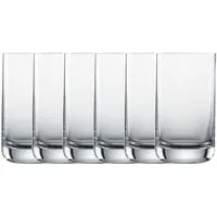 SCHOTT ZWIESEL Becher Allroundbecher 6er-Set Simple klar, Tritan-Kristallglas