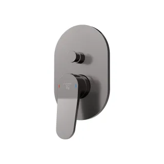 Steinberg Serie 340 Fertigmontageset, Gunmetal gebürstet 340 2103 3 BGM