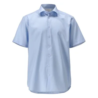 MASCOT Herren Kurzarmhemd FRONTLINE Hellblau 51-52 - 21124-750-71-51-52