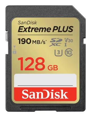SanDisk Extreme PLUS | sdsdxwa-128g-gncin | Flash-Speicherkarte
