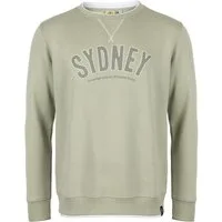 ROADSIGN australia Sweatshirt Sydney Crew (1, 1-tlg., 1) mit Frontprint, weiche Baumwollmischung, sportlicher Sweater