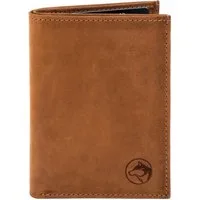 Wolfstrøm Geldbörse 'Sveylå' – Hochformat Wallet mit Münzfach & RFID-Blocker – Leder (Made in Europe, Design in Germany), Mini Wallet