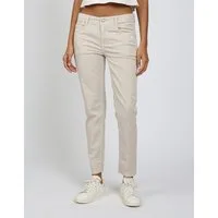 GANG Relax-fit-Jeans 94AMELIE CROPPED aus robustem Gabardine Stretch
