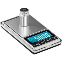 Steinberg Systems Taschenwaage Digitale Taschenwaage - 500g - 0,05g/200g - 62x54mm - Kunstlederetui