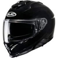 HJC Motorradhelm HJC i71 Solid metallic schwarz Integralhelm (1er Set), integralhelm motorrad