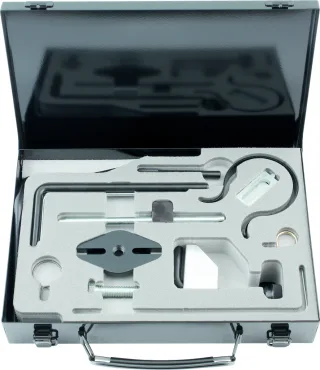 KS Tools Motoreinstell-Werkzeug-Satz für Fiat - PSA, 15-tlg - 400.3150